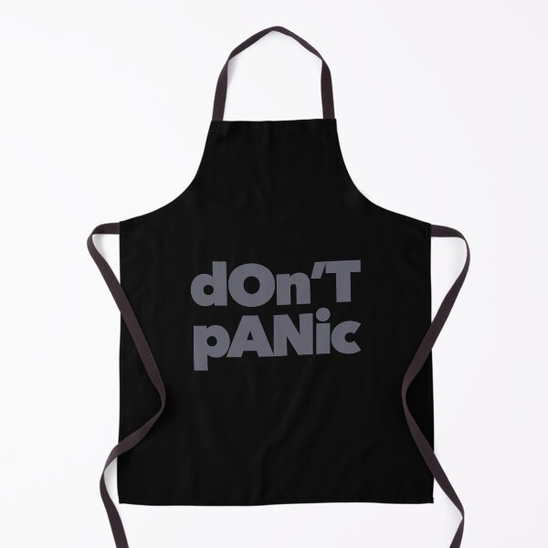 Item preview, Modern, simple, bold cool graphic of Don't Panic designed and sold by theendup.