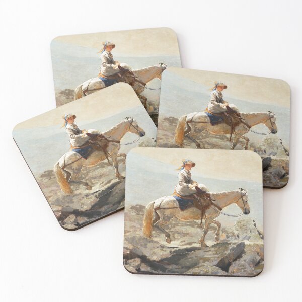 Item preview, The Bridle Path, White Mountains by Winslow Homer designed and sold by see-the-fox.