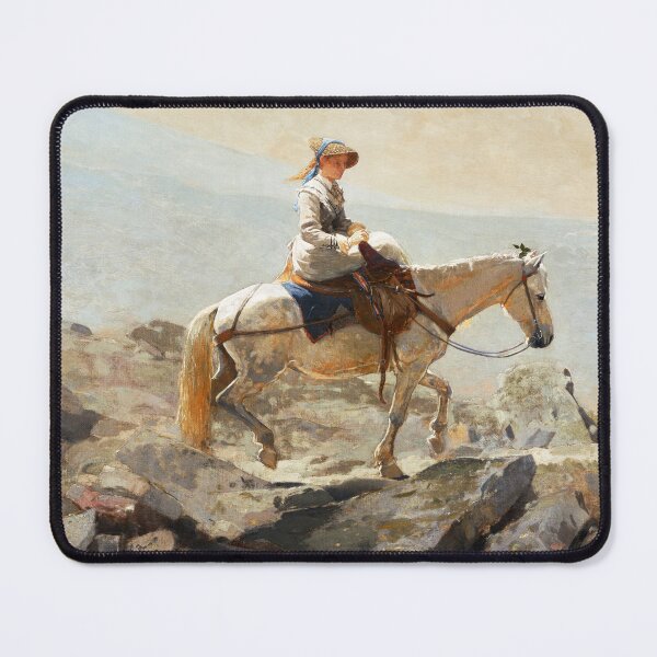 Item preview, The Bridle Path, White Mountains by Winslow Homer designed and sold by see-the-fox.
