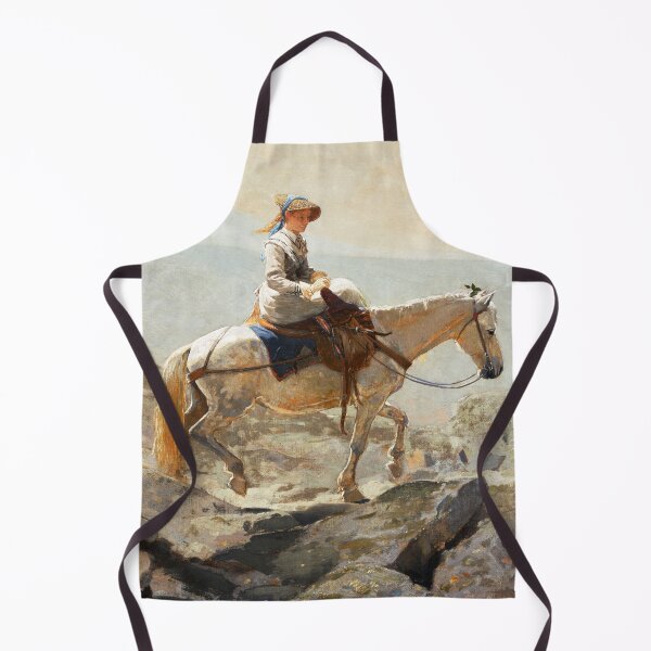 Item preview, The Bridle Path, White Mountains by Winslow Homer designed and sold by see-the-fox.