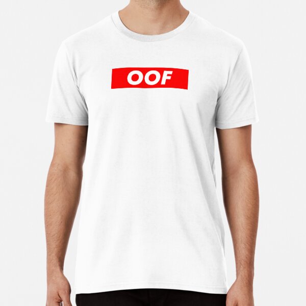 Roblox Oof Box Logo T Shirt By Immortalfredo Redbubble - roblox t shirt glock