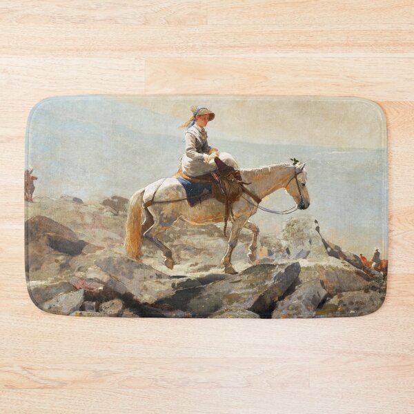 Item preview, The Bridle Path, White Mountains by Winslow Homer designed and sold by see-the-fox.