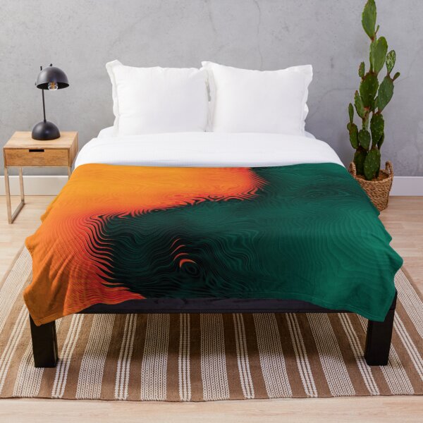 Aperçu de l'œuvre Art vert orangé créée et vendue par Aicon.