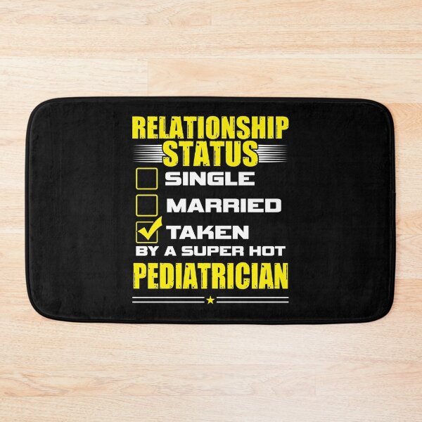 Item preview, Funny His and Her Gift Idea Pediatrician Relationship Status designed and sold by haselshirt.