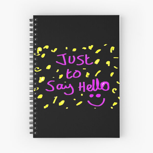 Item preview, Just to say hello designed and sold by ArtistRebeccaLS.