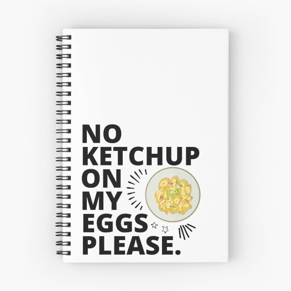 Item preview, No Ketchup On My Eggs Please. designed and sold by JockArts.