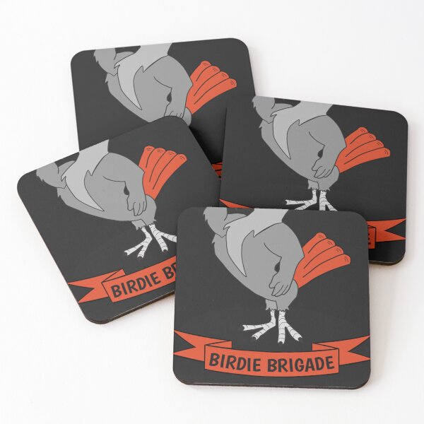 Artikelvorschau, Birdie Brigade Graupapagei Langarm entworfen und verkauft von llanetdctrib.
