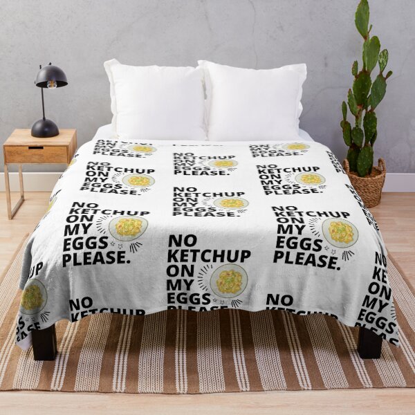 Item preview, No Ketchup On My Eggs Please. designed and sold by JockArts.