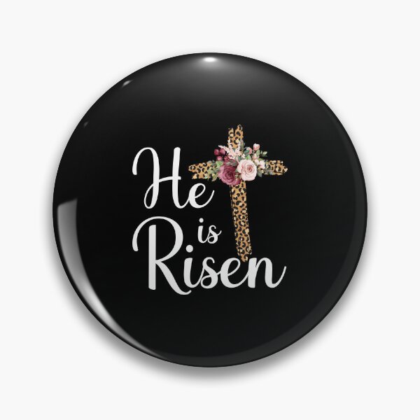 Vista previa del artículo con la obra «Ha resucitado Jesucristo Cruz Domingo de Pascua», diseñado y vendido por haselshirt.
