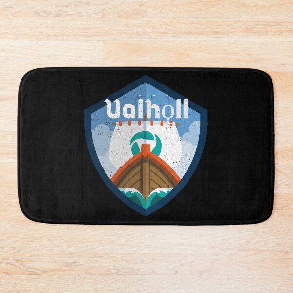 Item preview, Valhǫll shield Viking long ships coming designed and sold by LargeShop.