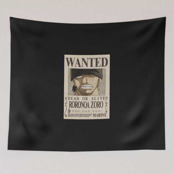 Item preview, Zoro Wanted Poster Classic designed and sold by sheddyvpa.