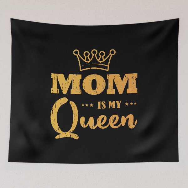 Artikelvorschau, Mama ist meine Königin, die zum Muttertag der Mutter der Familie passt entworfen und verkauft von haselshirt.