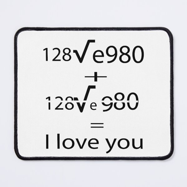 Item preview, square root of i love you designed and sold by FoxinhoSoumaila.
