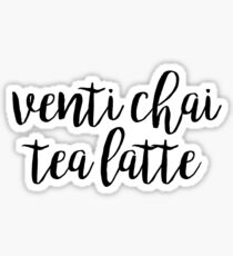 Venti Chai Latte Sticker