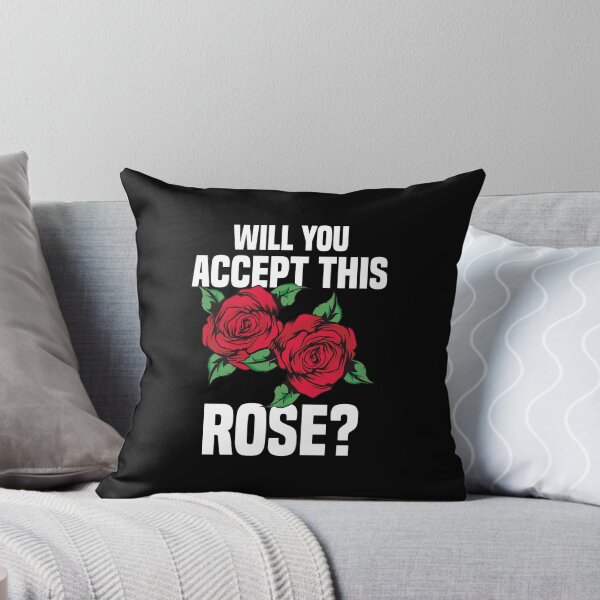 Aperçu de l'œuvre Accepterez-vous ce cadeau Rose Saint Valentin pour hommes femmes créée et vendue par haselshirt.