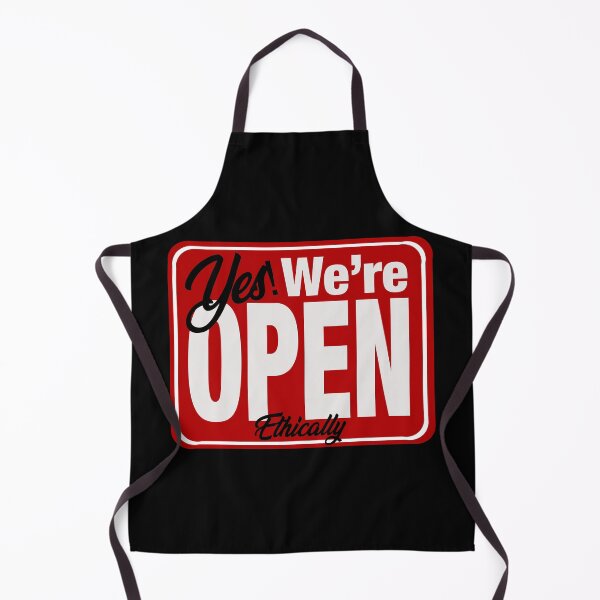 Item preview, Yes! We are Open (ethically) designed and sold by VeryGoodBunny.