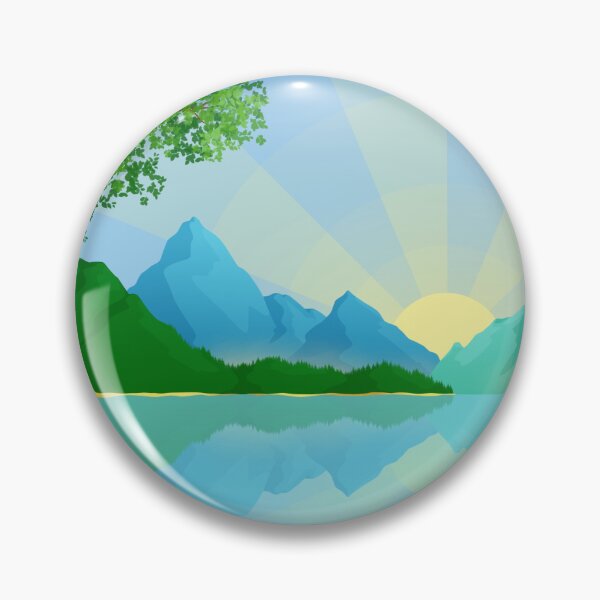 Item preview, Emerald lake sunrise designed and sold by Katuend.