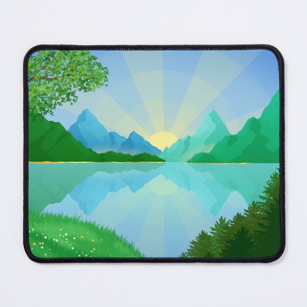 Item preview, Emerald lake sunrise designed and sold by Katuend.