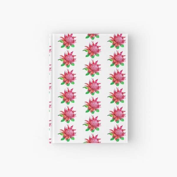 Waratah Flower Hardcover Journal