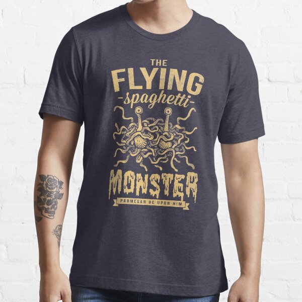 The Flying Spaghetti Monster (dark) Essential T-Shirt