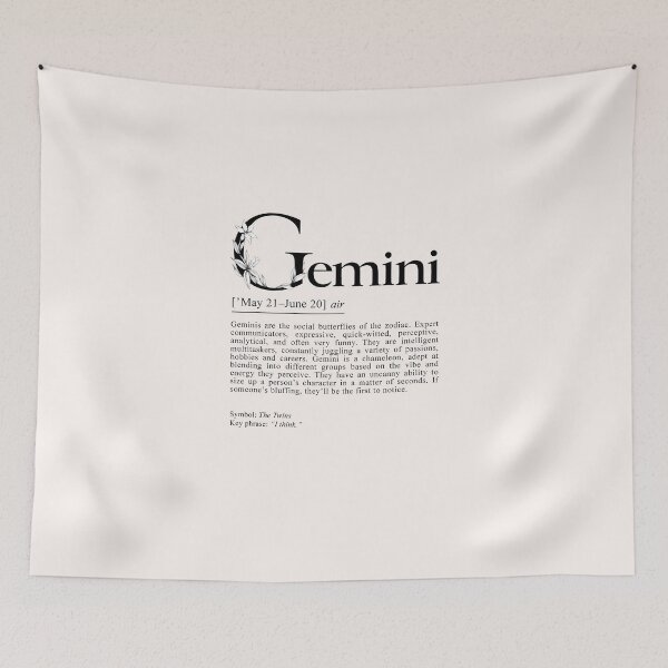 Item preview, Gemini Zodiac Sign gifts, Astrology gifts,Gemini Horoscope, Gemini Star Sign designed and sold by grandlovely.