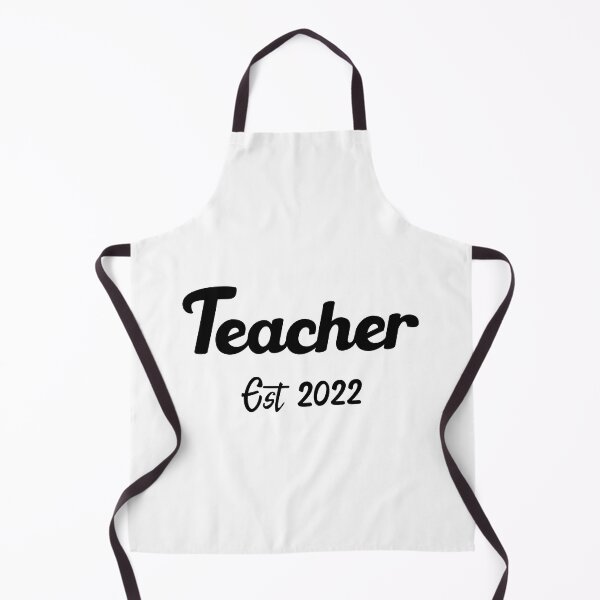 Artikelvorschau, Teacher Est 2022 - Geschenkidee für den Abschluss der neuen Lehrer entworfen und verkauft von AMERZAGUE DESIGN.