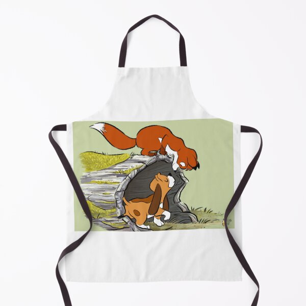 Item preview, RED AND TOBY Art print  designed and sold by AlessiaUrsoArts.