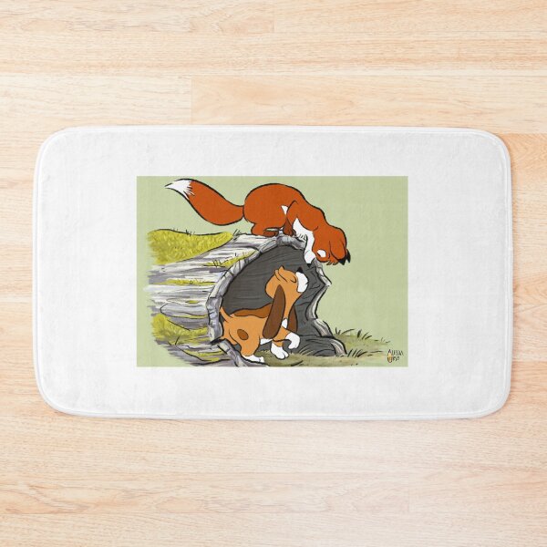 Item preview, RED AND TOBY Art print  designed and sold by AlessiaUrsoArts.