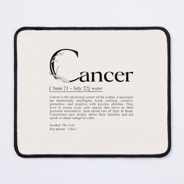 Item preview, Cancer Zodiac Sign gifts, Astrology gifts, Cancer Horoscope, Cancer Star Sign designed and sold by grandlovely.