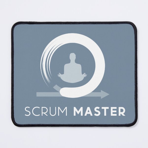 Item preview, Agile Male Scrum Master designed and sold by PrairieGrouse.