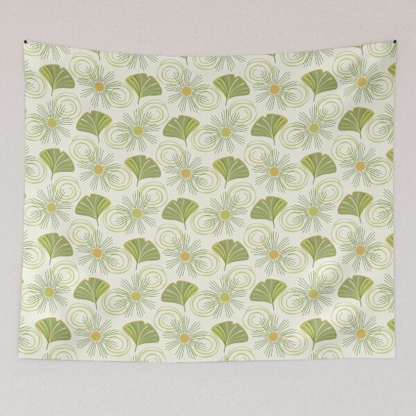 Item preview, Mid Century Modern Ginkgo designed and sold by Barbara Pixton.