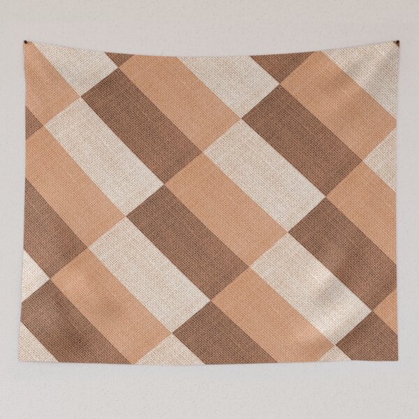 Item preview, Beige and brown geometric shapes designed and sold by GoDesign1.