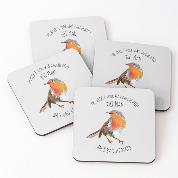Item preview, The Risk I Took Was Calculated Meme Bird designed and sold by artado.