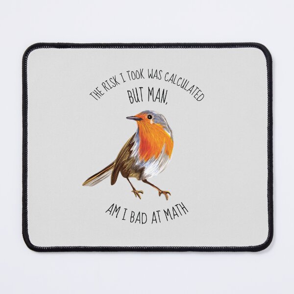 Item preview, The Risk I Took Was Calculated Meme Bird designed and sold by artado.