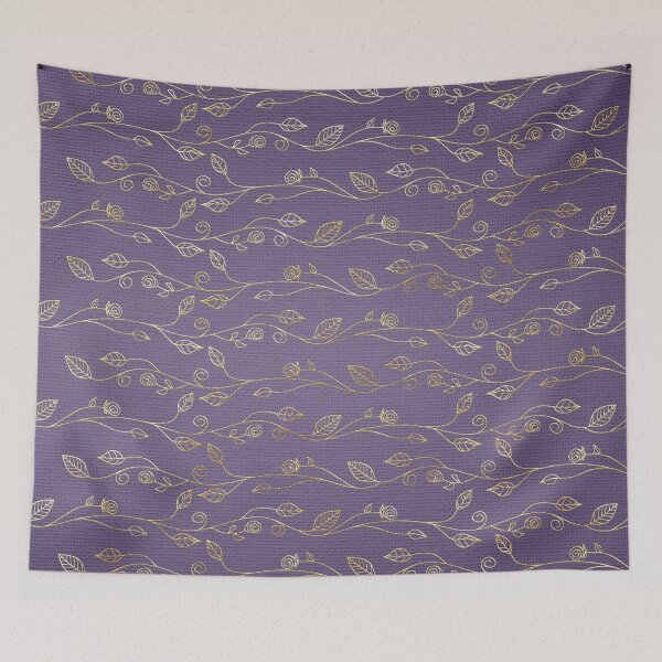Item preview, Foil gold leaves and flowers designed and sold by GoDesign1.