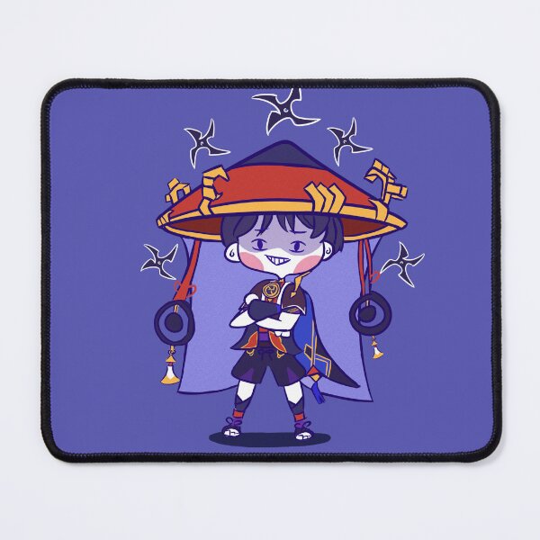 Item preview, Chibi Scaramouche Genshin Impact designed and sold by elosart.