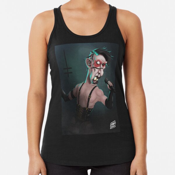 Metal (a)head Racerback Tank Top