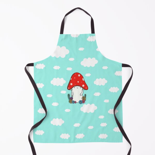 Item preview, Cute mushroom with flowers designed and sold by Pickle-Lily.