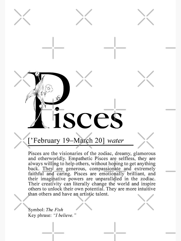 Pisces Zodiac Sign gifts Astrology gifts Pisces Horoscope