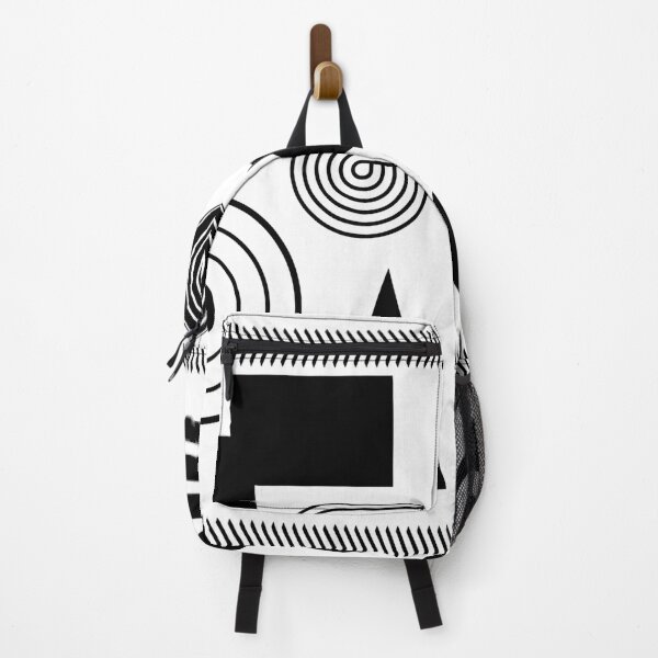 Item preview, Black geometric shapes designed and sold by GoDesign1.