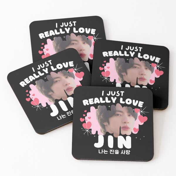Item preview, BTS ARMY Jin sesgo guapo designed and sold by shiminee.