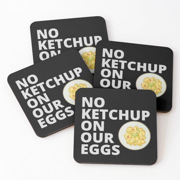 Item preview, No Ketchup On Our Eggs. designed and sold by JockArts.