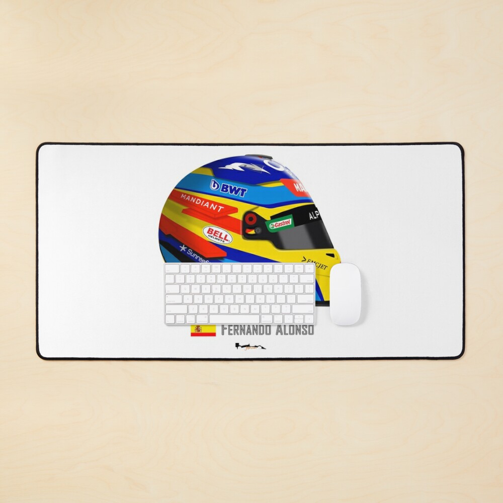 Fernando Alonso 2006 Helmet and car Print Poster for Sale by JageOwen