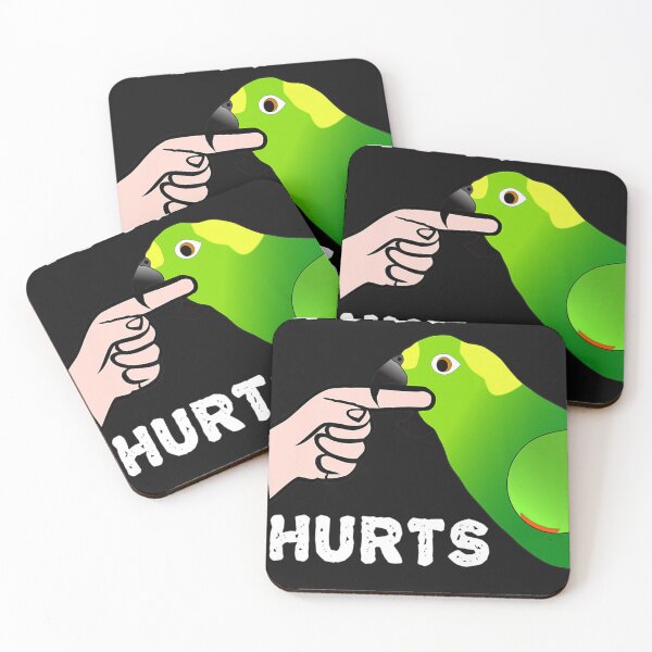 Item preview, Love Hurts Naped Amazon Parrot Premium designed and sold by fugoctcoe.