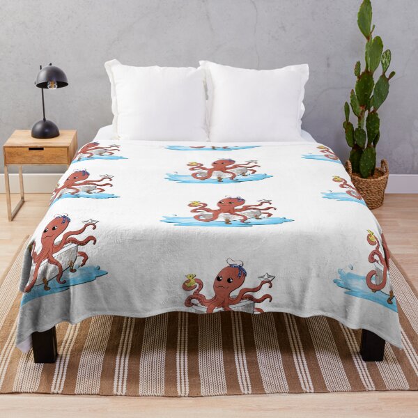 Item preview, Cartoon Octopus designed and sold by GoDesign1.
