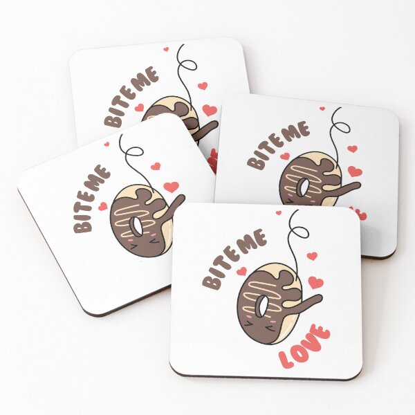 Item preview,  funny bite me i'm a delicious donut or chocolate bar designed and sold by klimov0101.