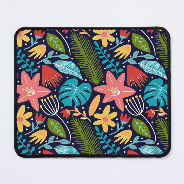Artikelvorschau, Bunte tropische Blätter und Blüten entworfen und verkauft von GoDesign1.