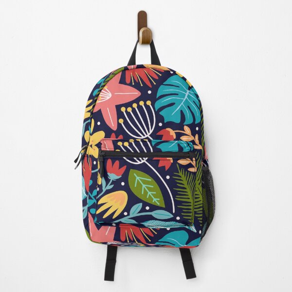 Item preview, Colorful tropical leaves and flowers designed and sold by GoDesign1.