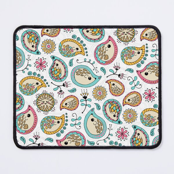 Item preview, Hedgehog Paisley_Colors designed and sold by miavaldez.