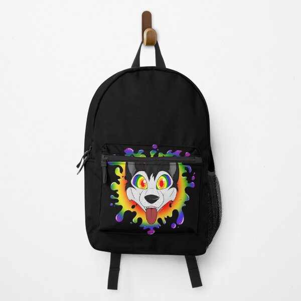 Item preview, Lively LGBTQ+ husky designed and sold by LoonyLeandra.